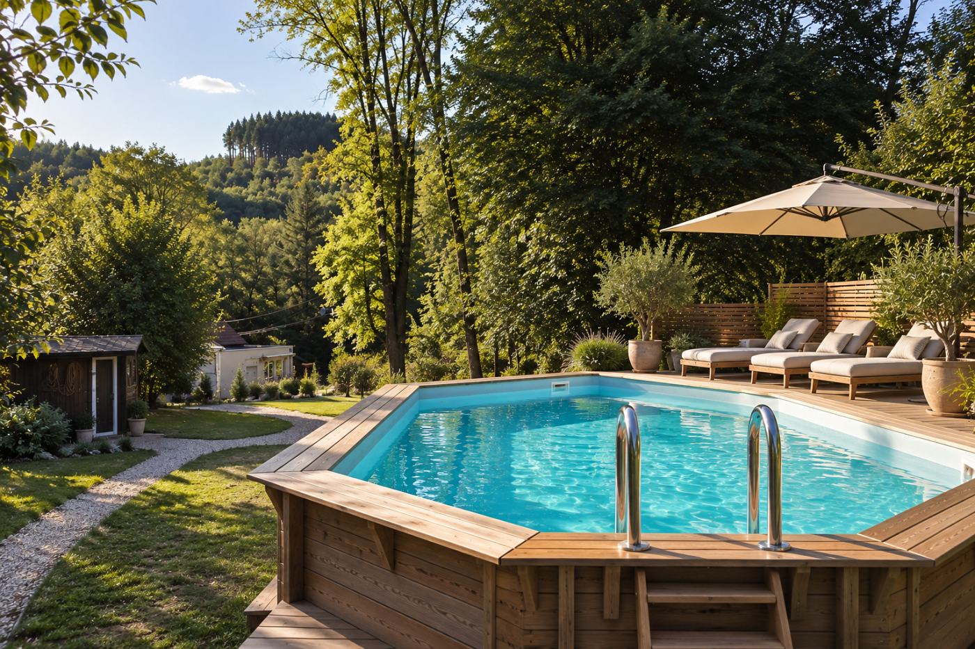 The pool.