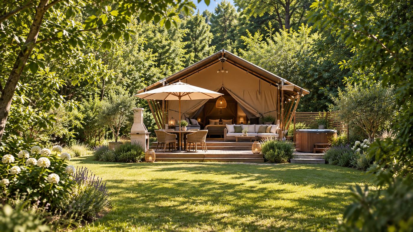 A couples&rsquo; retreat with its private Nordic bath.
